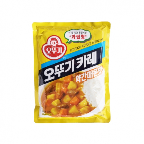 오뚜기 카레 (약간매운맛) 1kg