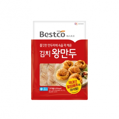 베스트코 김치 왕만두 1.4kg