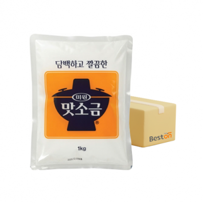[무료배송] 대상 미원 맛소금 1kg 1박스(20개입)