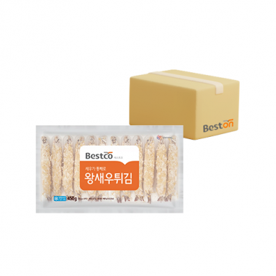 베스트코 왕새우튀김 450g 1박스(7개입)