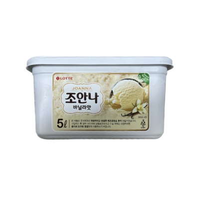 아이스크림[한보제과,롯데바닐라맛조안나,5L,2입,,냉동,]개