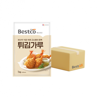 ★박스판매★베스트코 튀김가루 1kg 1박스(12개입)