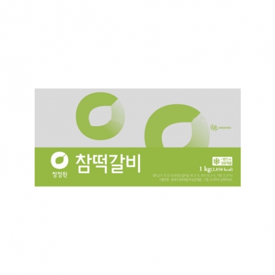 [사장님데이] 청정원 참떡갈비 1kg (100gx10ea)